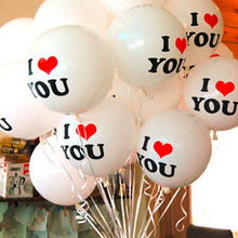 Load image into Gallery viewer, I LOVE YOU Heart Latex Balloons