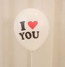 Load image into Gallery viewer, I LOVE YOU Heart Latex Balloons