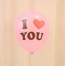 Load image into Gallery viewer, I LOVE YOU Heart Latex Balloons