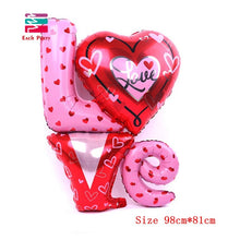 Load image into Gallery viewer, Foil Balloons  red heart