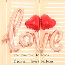 Load image into Gallery viewer, Foil Balloons  red heart