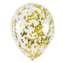 Load image into Gallery viewer, Confetti Transparent Balloons
