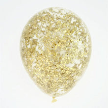Load image into Gallery viewer, Confetti Transparent Balloons