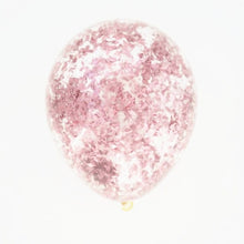 Load image into Gallery viewer, Confetti Transparent Balloons