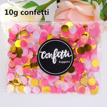 Load image into Gallery viewer, Confetti Transparent Balloons