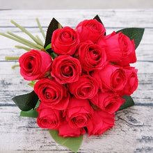 Load image into Gallery viewer, 18pcs/lots Artificial Rose