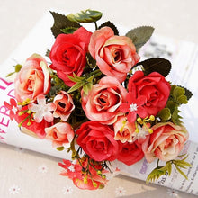 Load image into Gallery viewer, silk roses Wedding