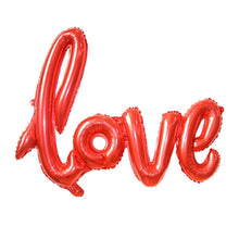 Load image into Gallery viewer, LOVE Letter Foil Balloon