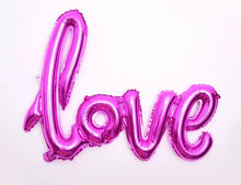 Load image into Gallery viewer, LOVE Letter Foil Balloon