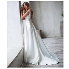 Load image into Gallery viewer, Wedding Dress Satin