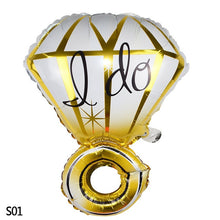 Load image into Gallery viewer, Diamond Ring Foil Balloon