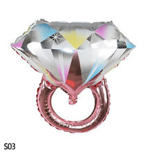 Load image into Gallery viewer, Diamond Ring Foil Balloon