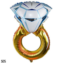 Load image into Gallery viewer, Diamond Ring Foil Balloon