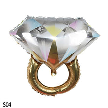 Load image into Gallery viewer, Diamond Ring Foil Balloon