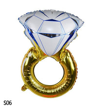 Load image into Gallery viewer, Diamond Ring Foil Balloon