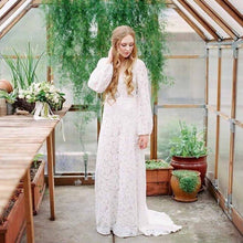 Load image into Gallery viewer, Sleeves Boho Wedding Dresses