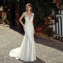 Load image into Gallery viewer, Long Mermaid Wedding Dresses