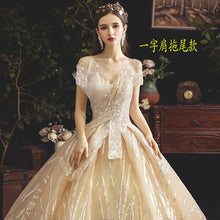 Load image into Gallery viewer, Beaded Wedding Dress